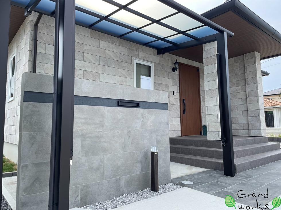 屋根がついて安心